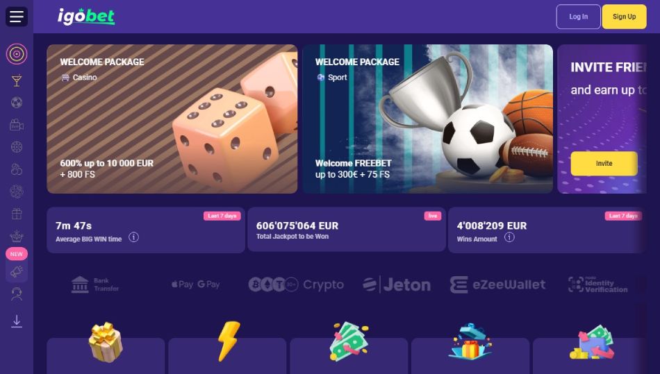 IgoBet screenshot