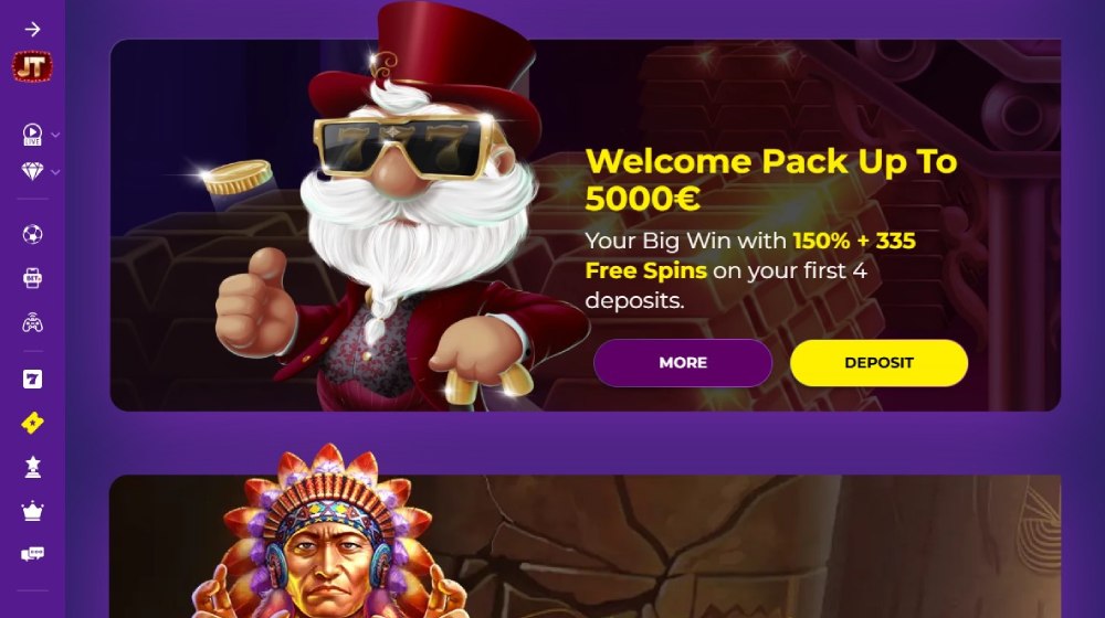 Jacktop casino bonus aanbiedingen